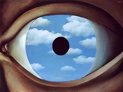 The False Mirror Rene Magritte